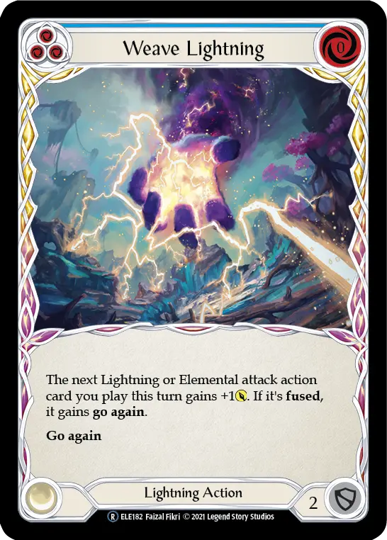 Weave Lightning — Tales of Aria - Unlimited — Rainbow Foil