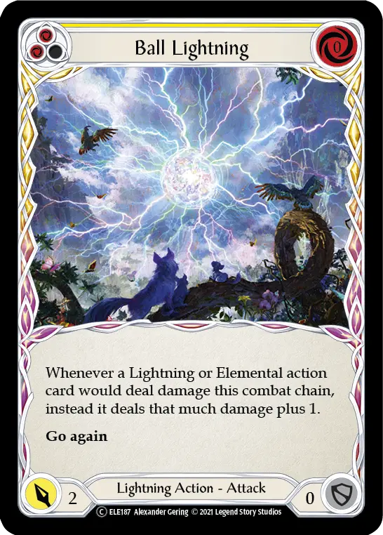 Ball Lightning — Tales of Aria - Unlimited — Rainbow Foil