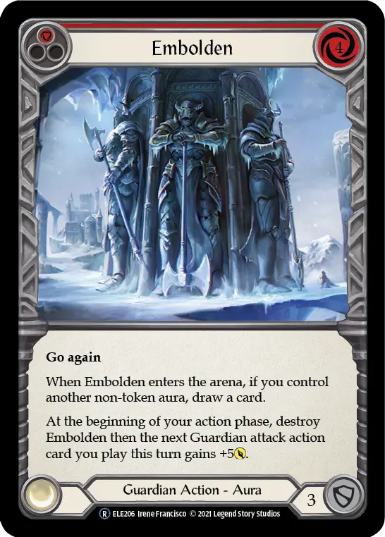 Embolden — Tales of Aria - Unlimited — Rainbow Foil