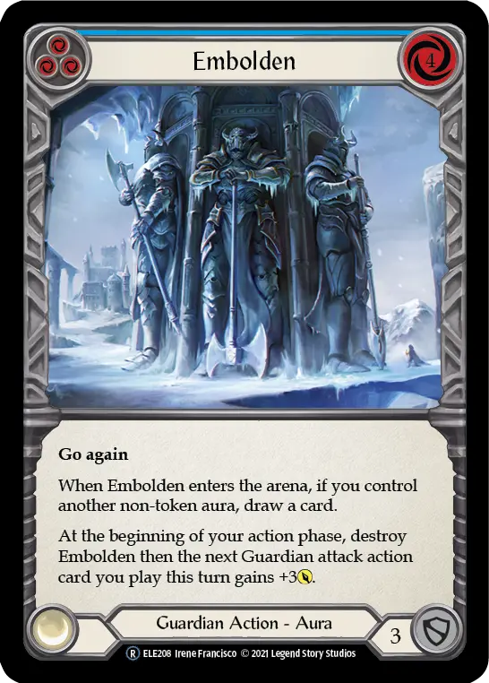 Embolden — Tales of Aria - Unlimited — Rainbow Foil