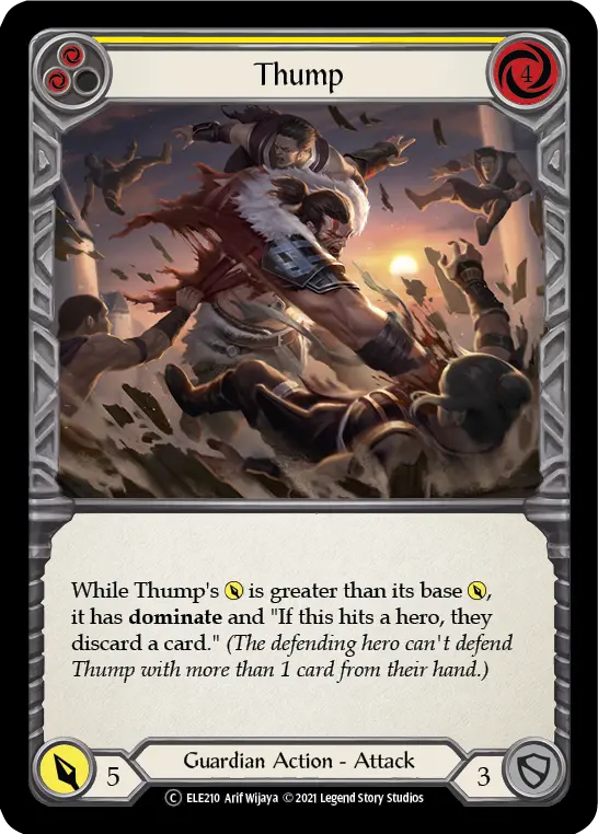 Thump — Tales of Aria - Unlimited — Rainbow Foil