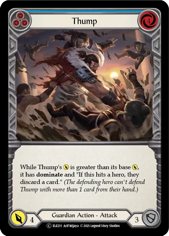 Thump — Tales of Aria - Unlimited — Rainbow Foil