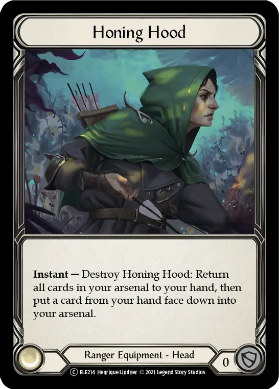 Honing Hood — Tales of Aria - Unlimited — Rainbow Foil