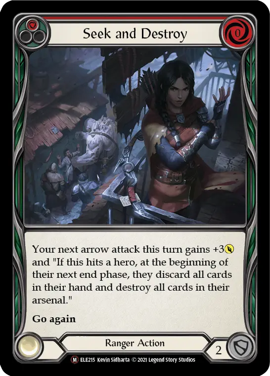 Seek and Destroy — Tales of Aria - Unlimited — Rainbow Foil