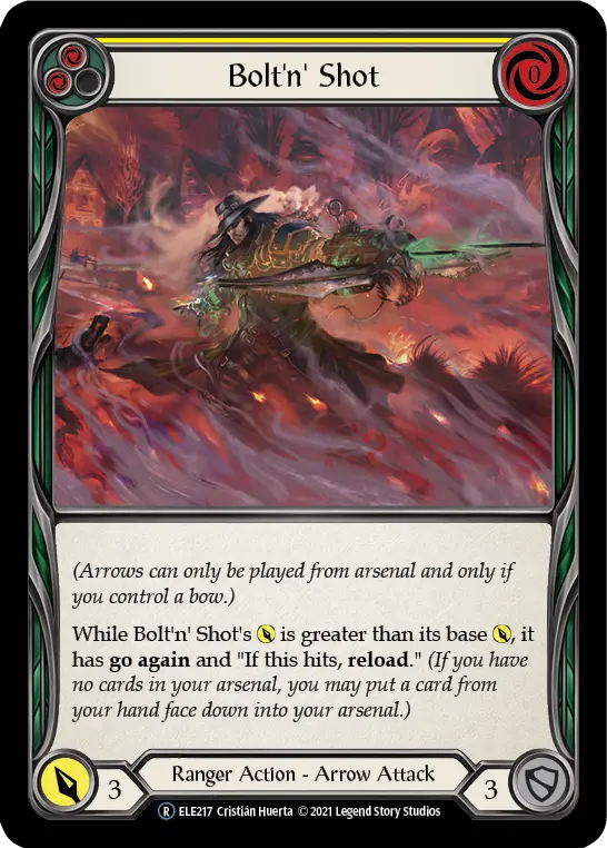 Bolt'n' Shot — Tales of Aria - Unlimited — Rainbow Foil