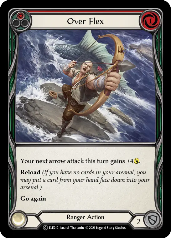 Over Flex — Tales of Aria - Unlimited — Rainbow Foil