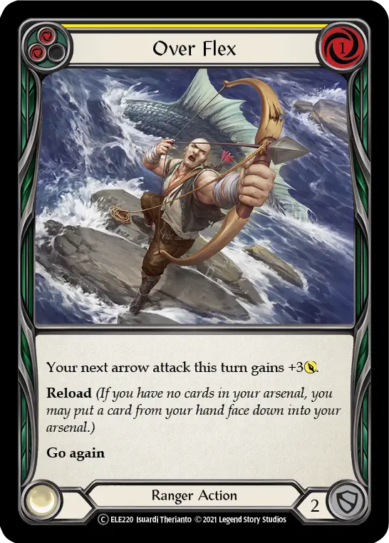 Over Flex — Tales of Aria - Unlimited — Rainbow Foil