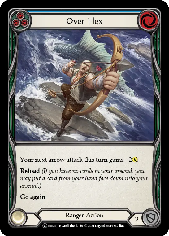 Over Flex — Tales of Aria - Unlimited — Rainbow Foil