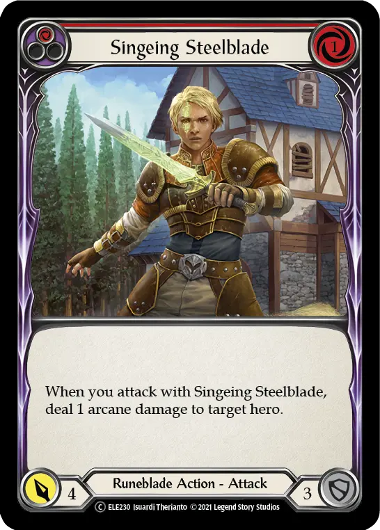Singeing Steelblade — Tales of Aria - Unlimited