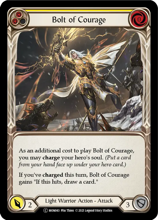 Bolt of Courage — Monarch - Unlimited