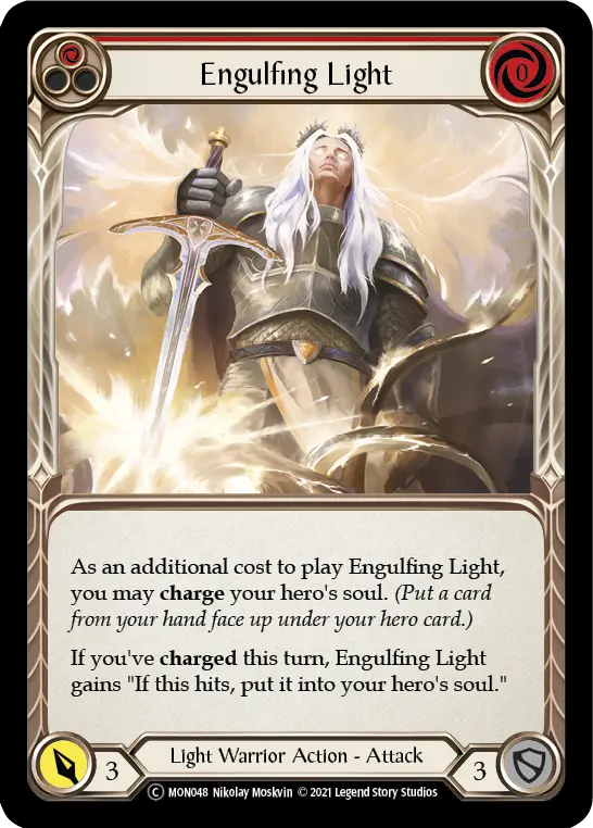 Engulfing Light — Monarch - Unlimited — Rainbow Foil