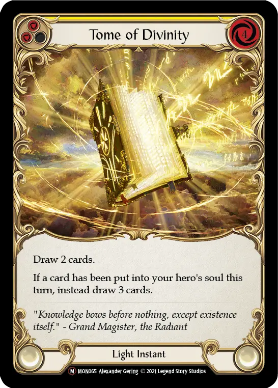 Tome of Divinity — Monarch - Unlimited — Rainbow Foil