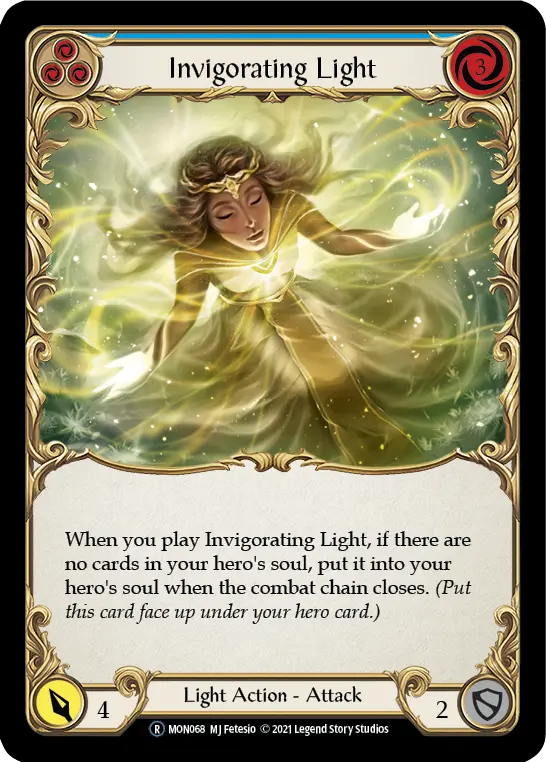 Invigorating Light — Monarch - Unlimited — Rainbow Foil