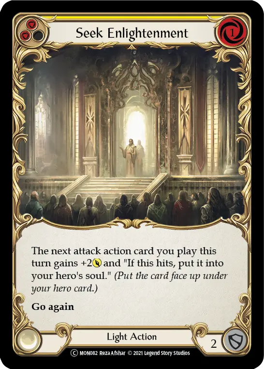 Seek Enlightenment — Monarch - Unlimited — Rainbow Foil