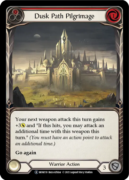 Dusk Path Pilgrimage — Monarch - Unlimited — Rainbow Foil