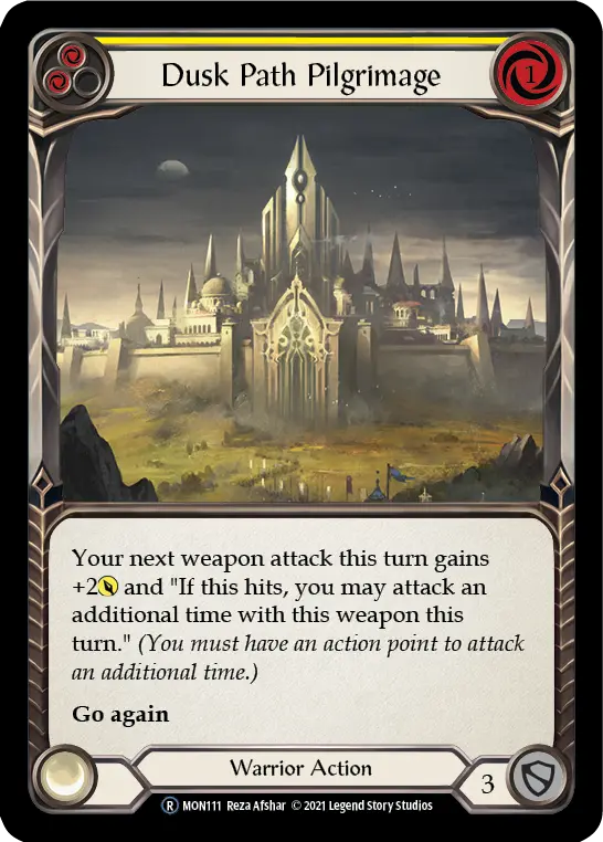 Dusk Path Pilgrimage — Monarch - Unlimited — Rainbow Foil