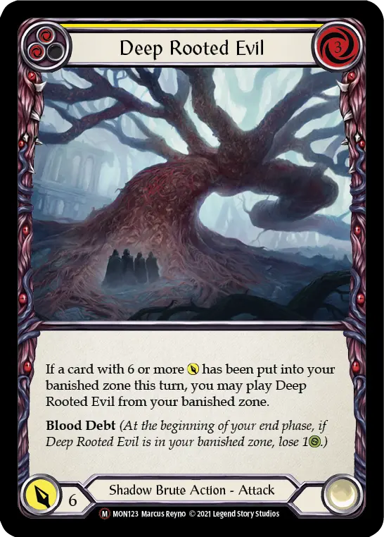 Deep Rooted Evil — Monarch - Unlimited — Rainbow Foil