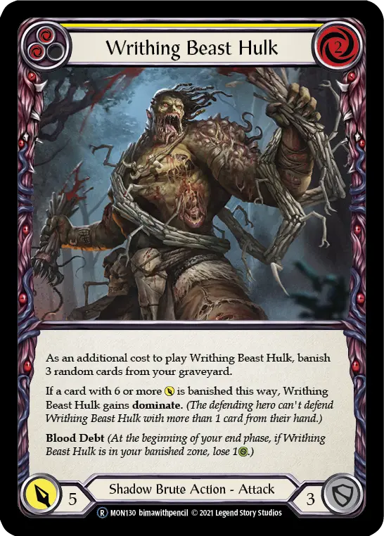 Writhing Beast Hulk — Monarch - Unlimited