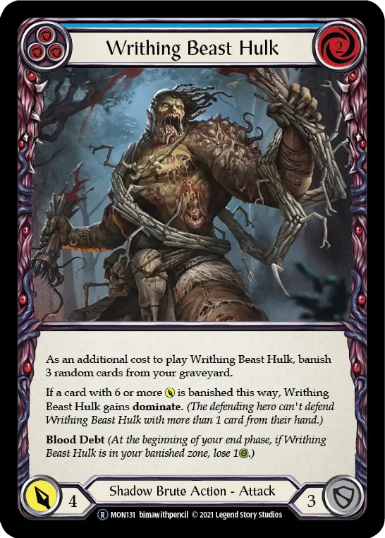 Writhing Beast Hulk — Monarch - Unlimited