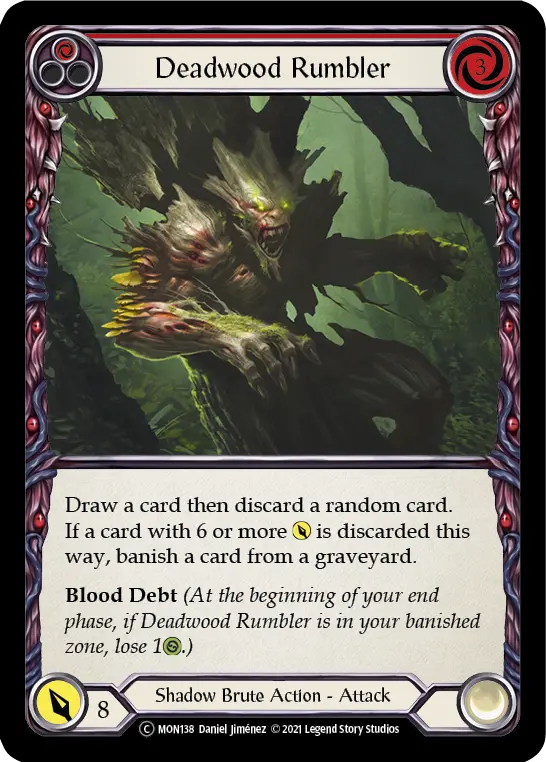 Deadwood Rumbler — Monarch - Unlimited — Rainbow Foil