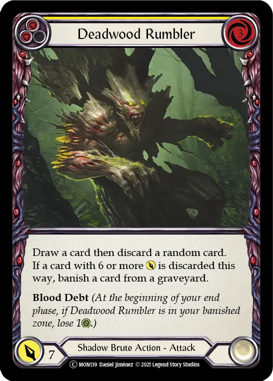 Deadwood Rumbler — Monarch - Unlimited — Rainbow Foil