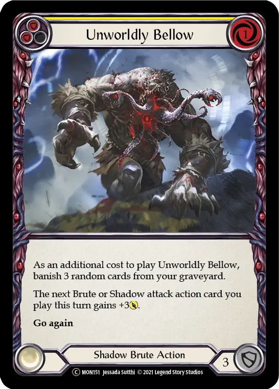 Unworldly Bellow — Monarch - Unlimited — Rainbow Foil