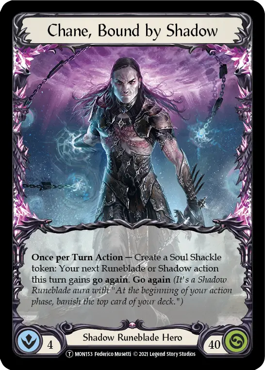 Chane, Bound by Shadow — Monarch - Unlimited — Extended Art