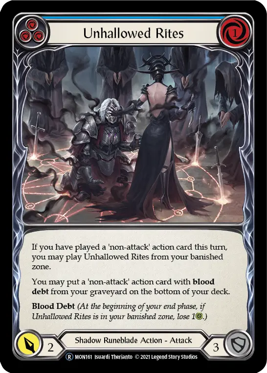 Unhallowed Rites — Monarch - Unlimited — Rainbow Foil