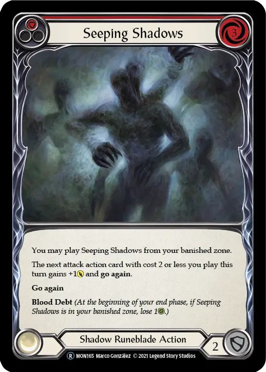 Seeping Shadows — Monarch - Unlimited — Rainbow Foil