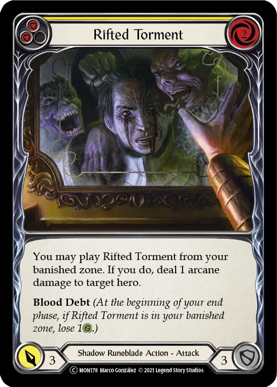 Rifted Torment — Monarch - Unlimited — Rainbow Foil