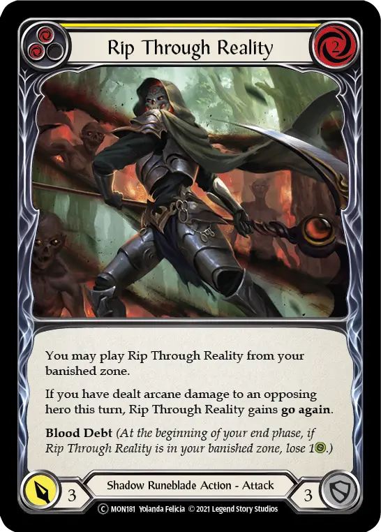 Rip Through Reality — Monarch - Unlimited — Rainbow Foil