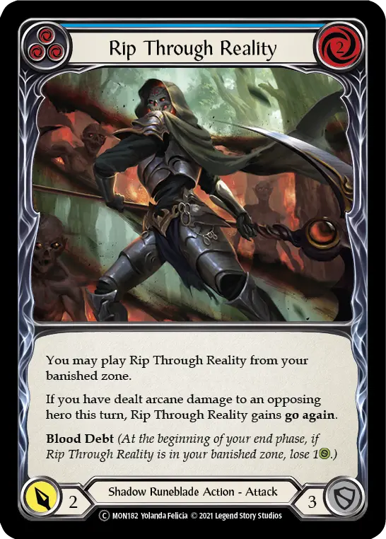 Rip Through Reality — Monarch - Unlimited — Rainbow Foil