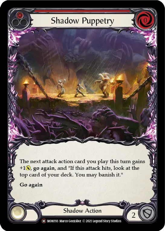 Shadow Puppetry — Monarch - Unlimited — Rainbow Foil
