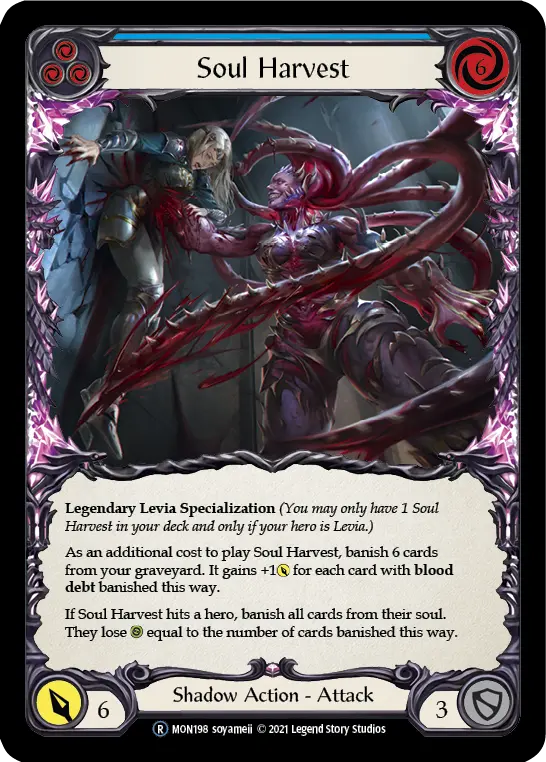 Soul Harvest — Monarch - Unlimited — Rainbow Foil