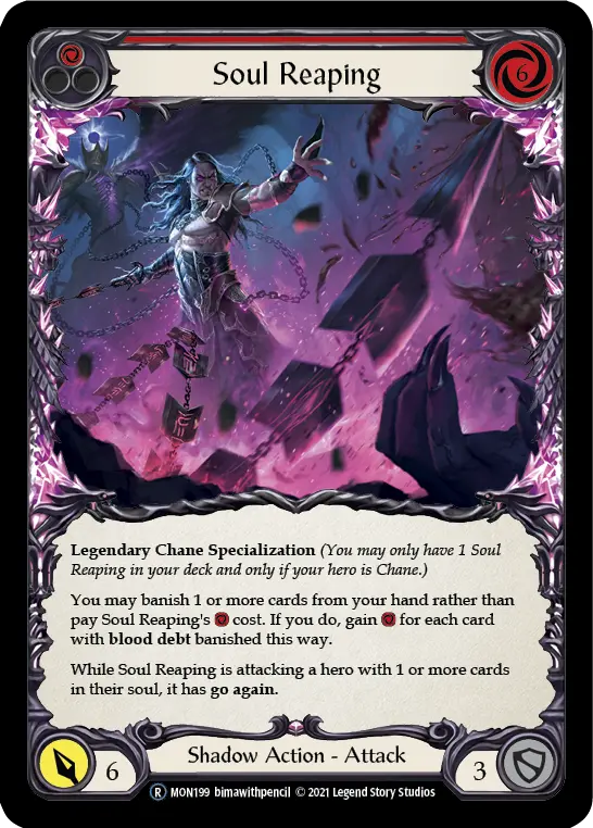Soul Reaping — Monarch - Unlimited — Rainbow Foil