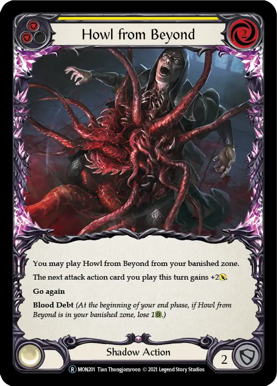 Howl from Beyond — Monarch - Unlimited — Rainbow Foil
