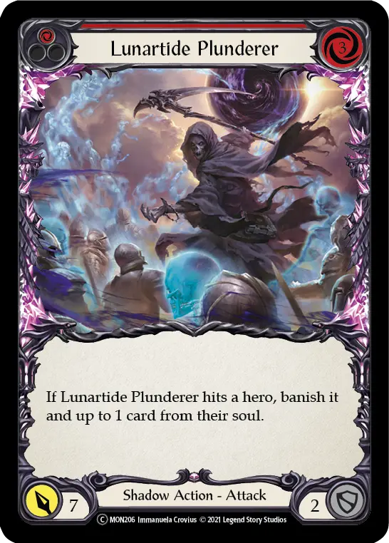 Lunartide Plunderer — Monarch - Unlimited — Rainbow Foil