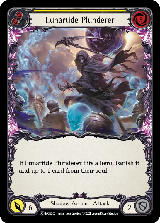 Lunartide Plunderer — Monarch - Unlimited — Rainbow Foil