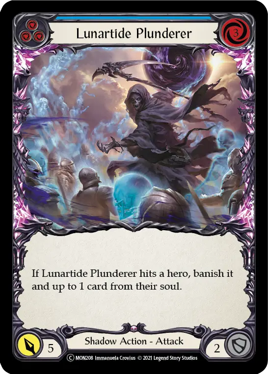 Lunartide Plunderer — Monarch - Unlimited — Rainbow Foil