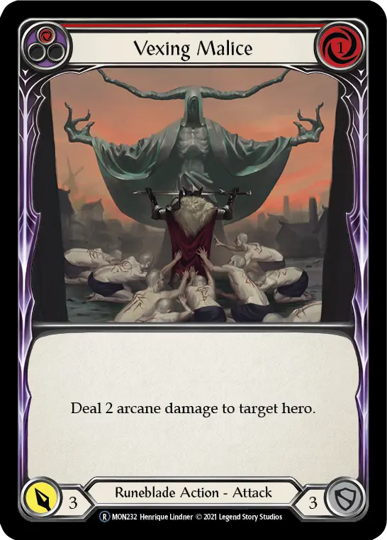 Vexing Malice — Monarch - Unlimited — Rainbow Foil
