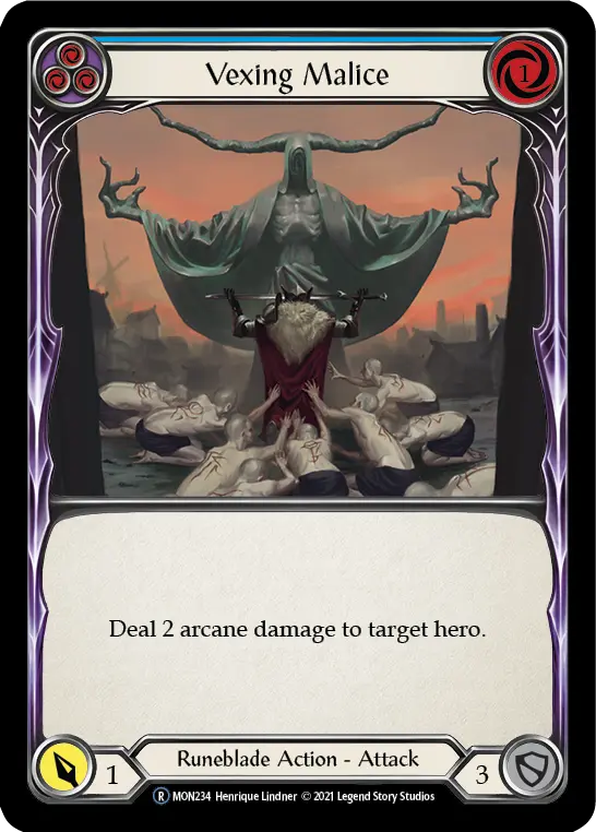 Vexing Malice — Monarch - Unlimited — Rainbow Foil