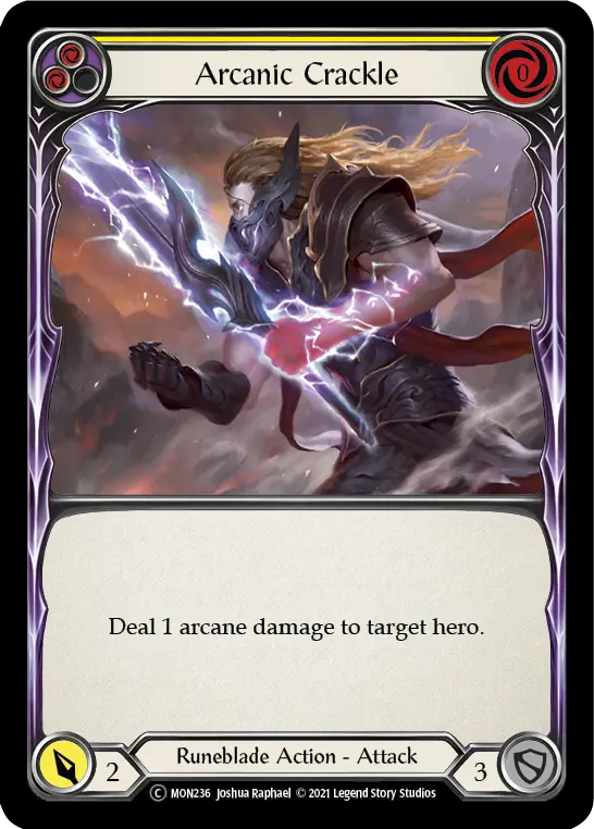 Arcanic Crackle — Monarch - Unlimited — Rainbow Foil