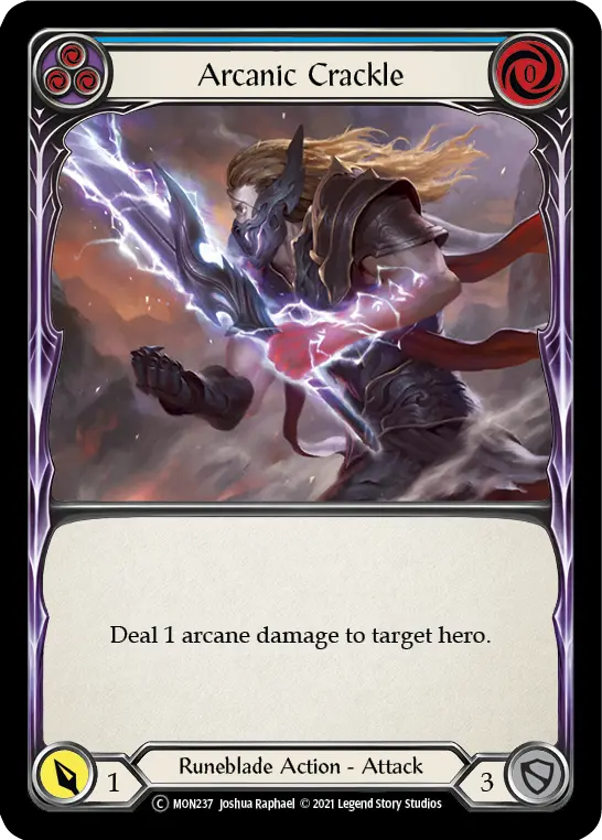 Arcanic Crackle — Monarch - Unlimited — Rainbow Foil
