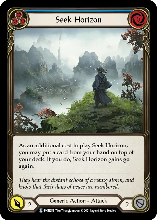 Seek Horizon — Monarch - Unlimited — Rainbow Foil