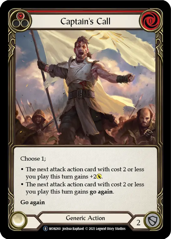 Captain's Call — Monarch - Unlimited — Rainbow Foil