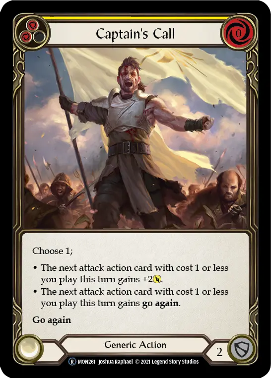 Captain's Call — Monarch - Unlimited — Rainbow Foil