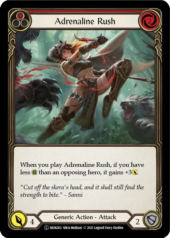 Adrenaline Rush — Monarch - Unlimited