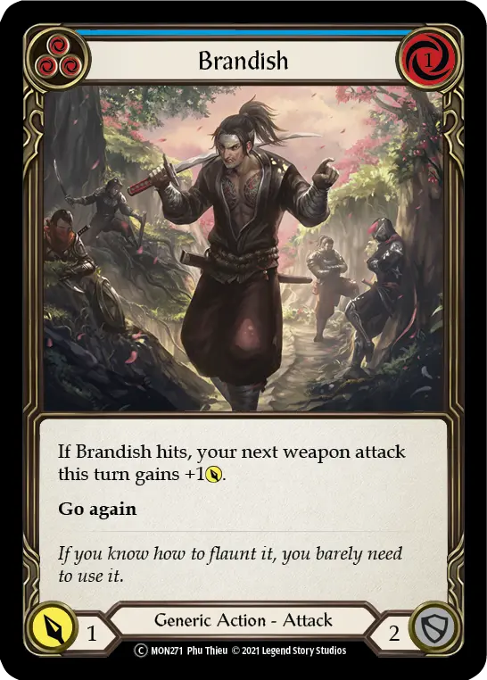 Brandish — Monarch - Unlimited — Rainbow Foil