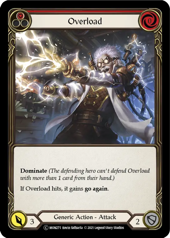 Overload — Monarch - Unlimited — Rainbow Foil