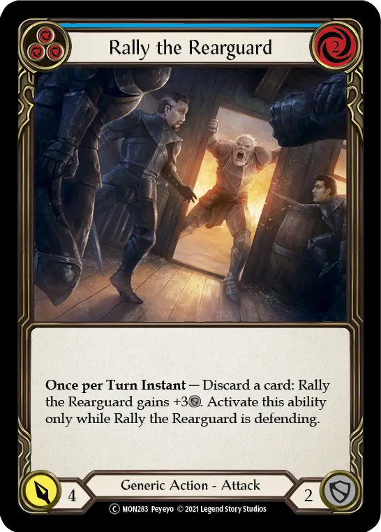 Rally the Rearguard — Monarch - Unlimited — Rainbow Foil